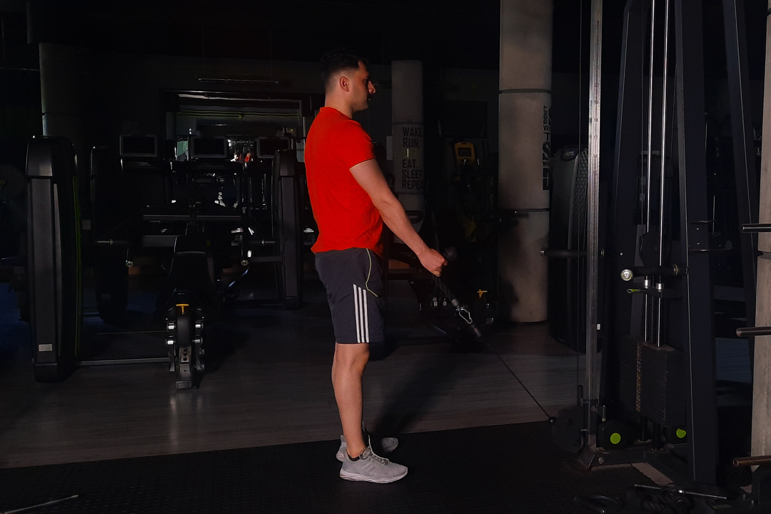 سرشانه جلو سیم کش طنابی تک از جلو