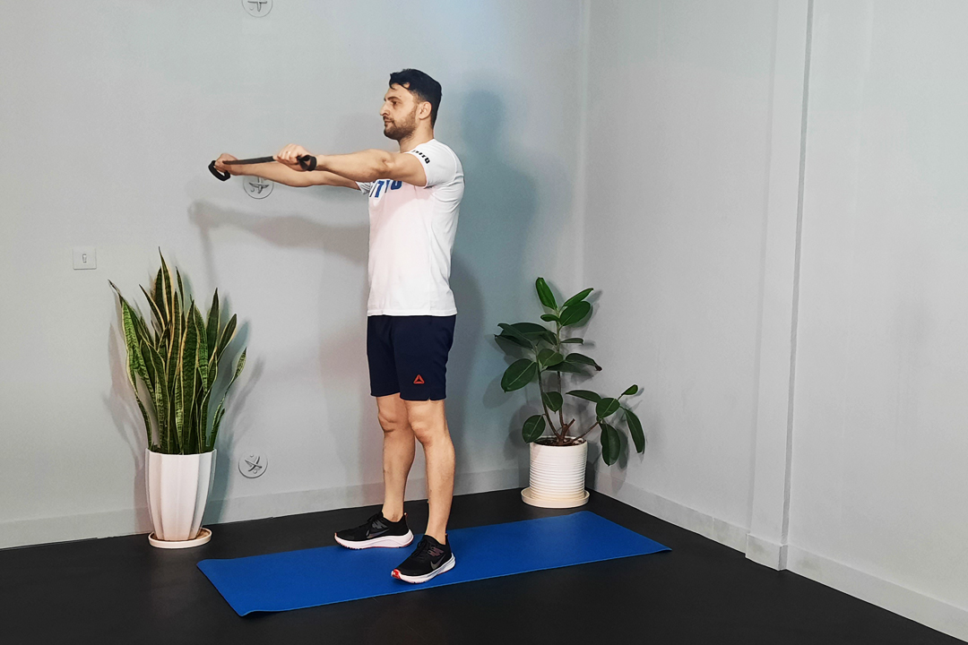 سرشانه فلای معکوس جفت با پاوربند