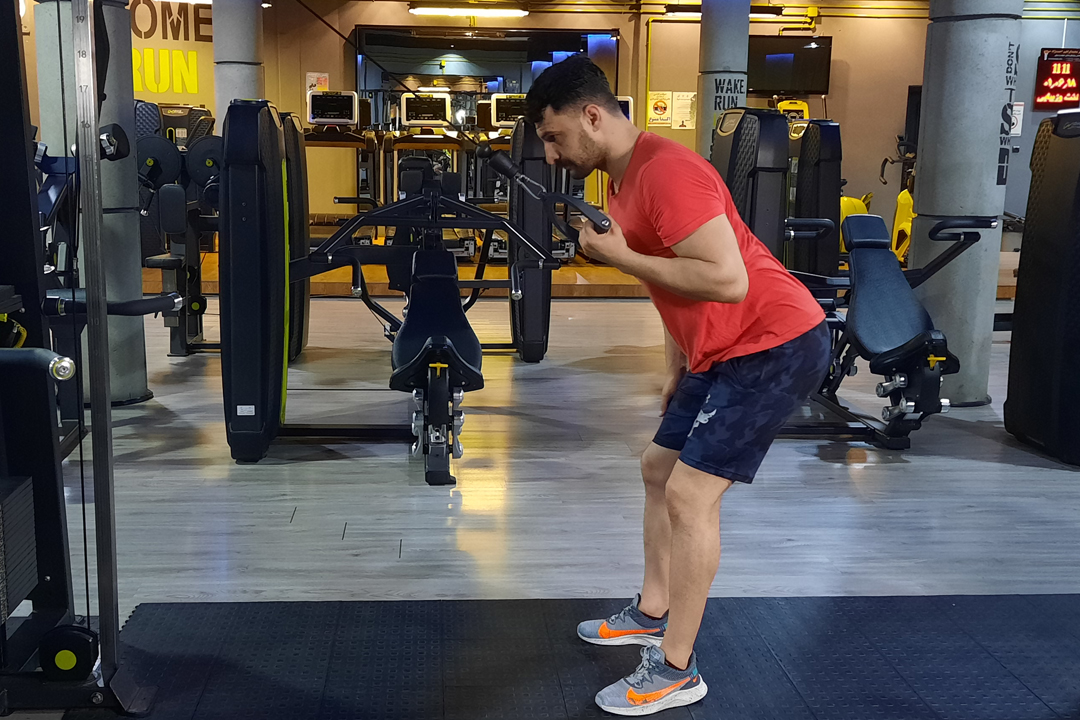 زیربغل قایقی سیم کش تک از بالا خم