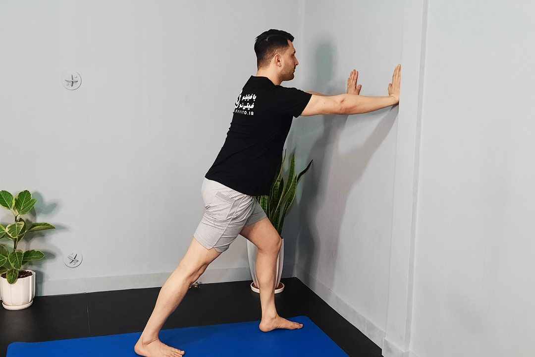 کشش دوقلو حالت لانجز با حمایت دیوار