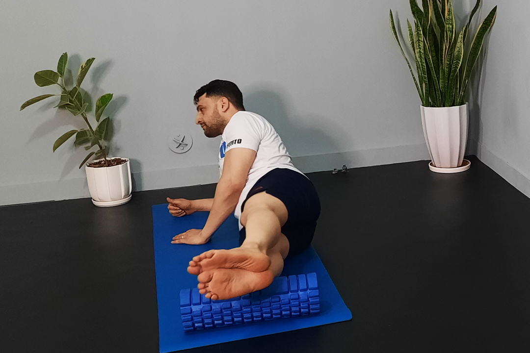 ریلیز ساق با فوم رولر