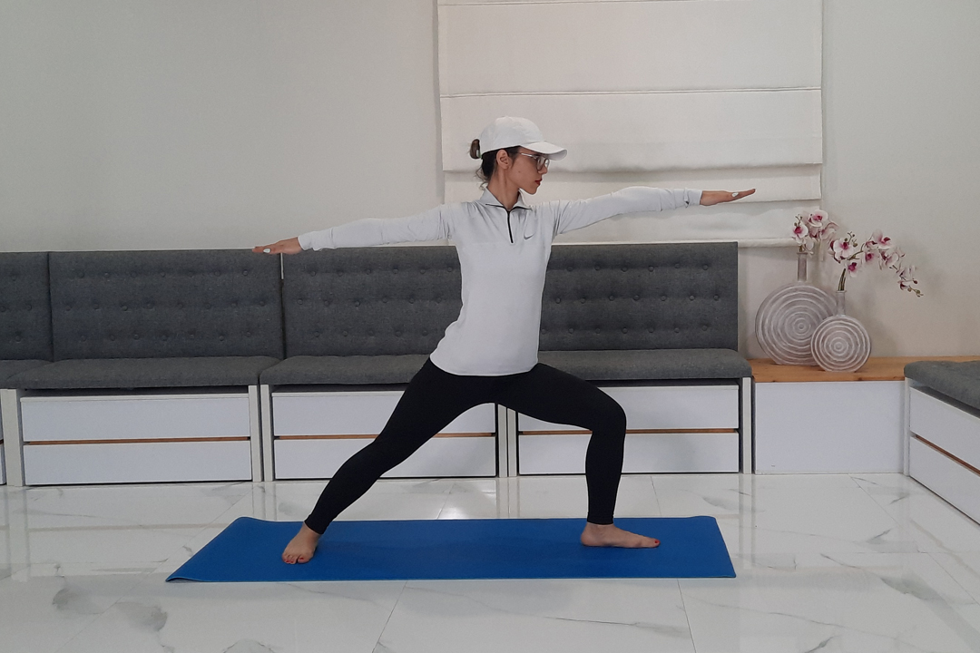 حالت جنگجو متمایل به جلو