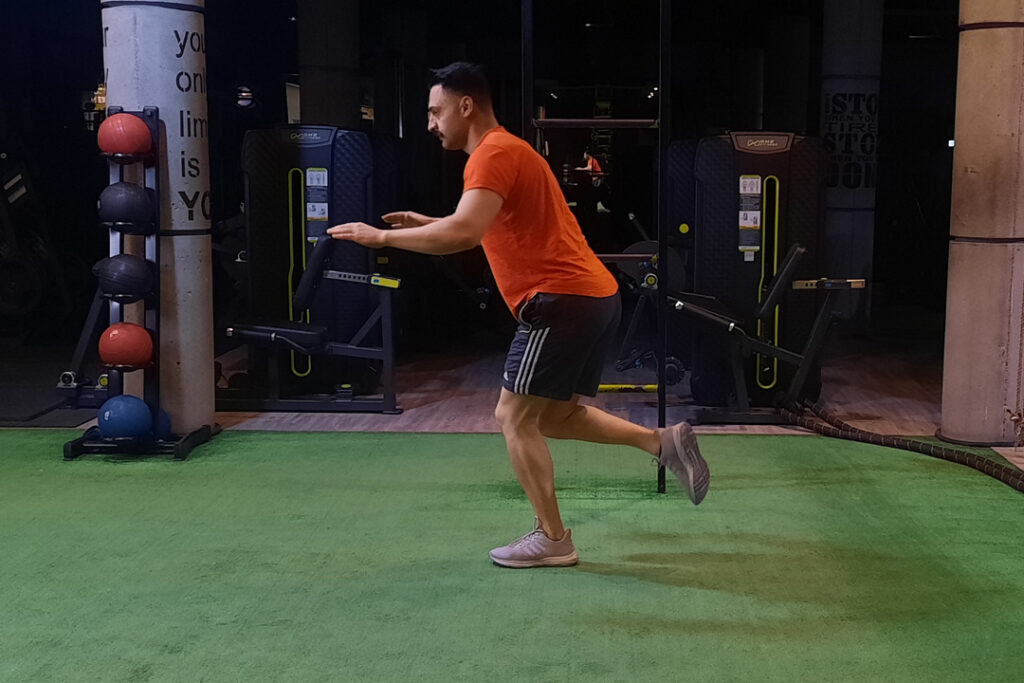 پرش طول-فرود تک پا