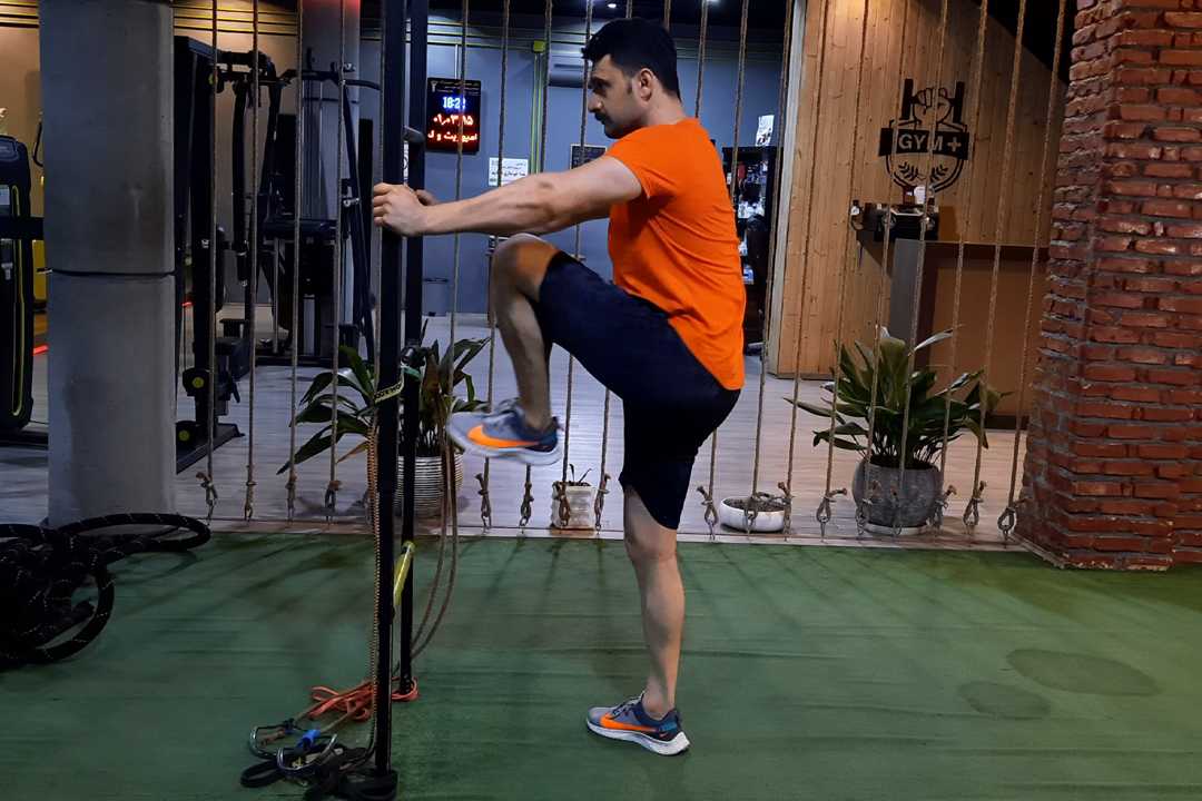 کشش پویا چرخش خارجی ران