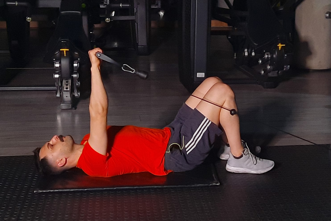 سرشانه جلو سیم کش تک خوابیده